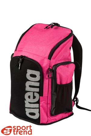 Arena plecak Team Backpack 45 l pink melange+worek