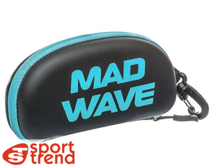 Mad Wave etui na okulary pływackie azure