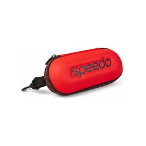 Speedo etui na okularki pływackie czerwone