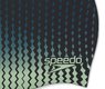 SPEEDO CZEPEK SILIKONOWY SLOGAN PRT CAP AU/AF/AM