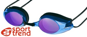 Arena okulary pływackie Tracks Mirror black/blue
