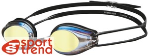 Arena okulary pływackie Tracks Mirror gold/blac/bl