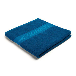 Speedo ręcznik Border bawełna Niebieski