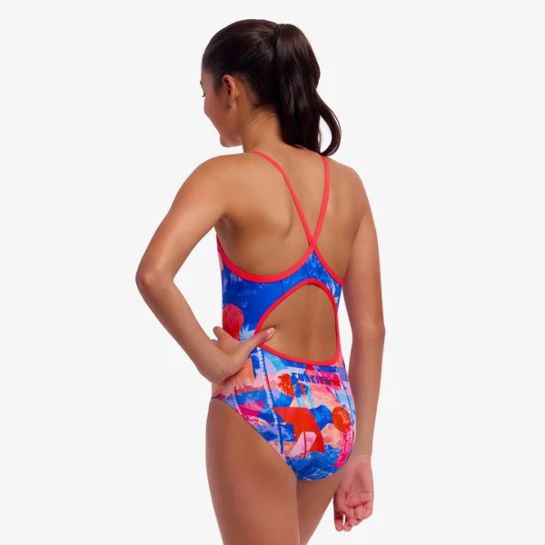 Funkita Miss Adventure Stroj kapielowy dziewczecy 1 Funkita kostium dziewczęcy Miss Adventure