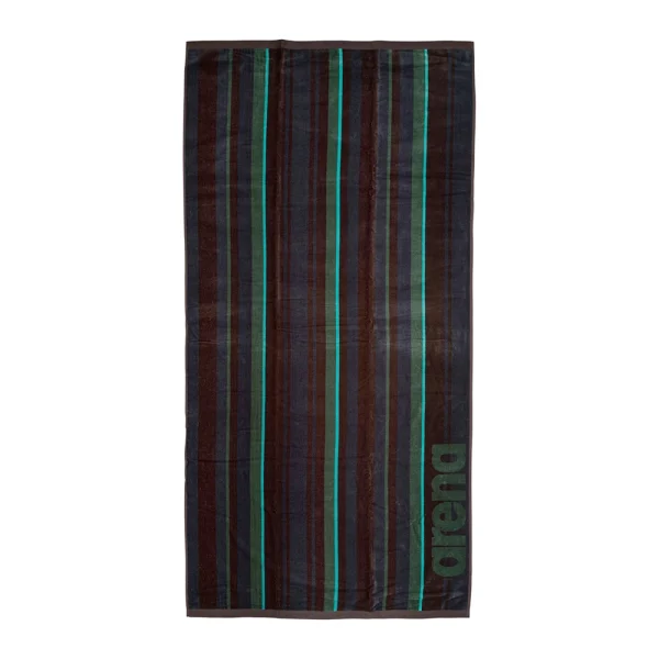 Arena ręcznik BEACH TOWEL MULTISTRIPES II black