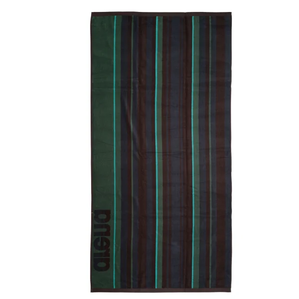 Arena ręcznik BEACH TOWEL MULTISTRIPES II black