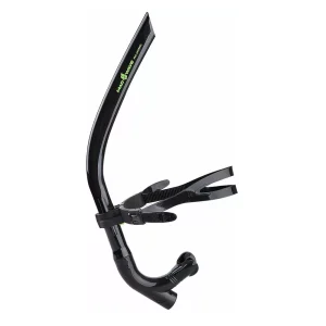 Mad Wave rurka czołowa z zaworem Trainer Pro Black