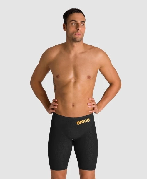 arena_powerskin_glide_black_gold_jammer_003665105_1 Arena Carbon Glide Jammer Black Gold