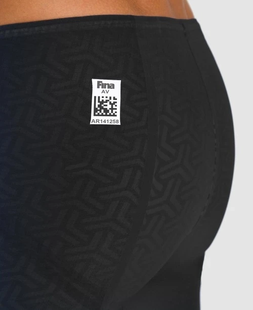 arena_powerskin_glide_black_gold_jammer_003665105_6 Arena Carbon Glide Jammer Black Gold