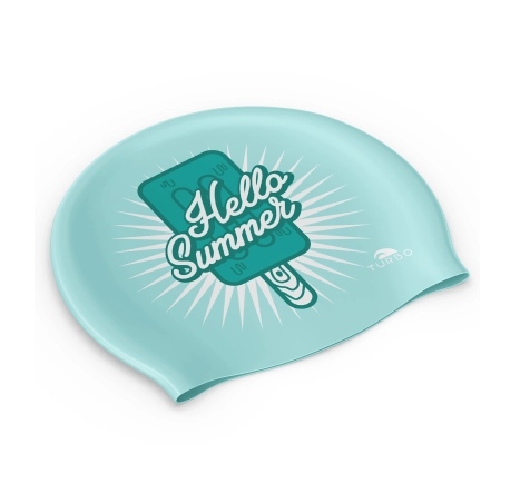 czepek_plywacki_basenowy_treningowy_turbo_hello_summer Czepek basenowy Turbo Hello Summer