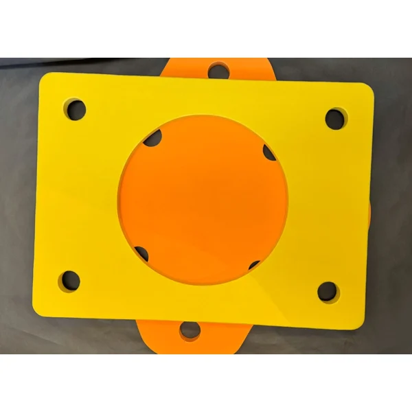 Mata pływająca na basen Studzienka koło 97x70x4 cm