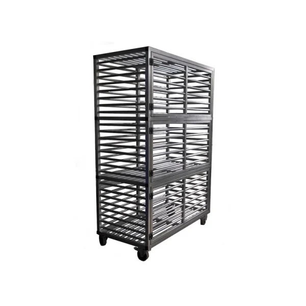 Regał aluminiowy na akcesoria pływackie