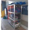 Regał aluminiowy na akcesoria pływackie