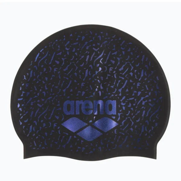 Arena czepek silikonowy Shine Cap Black-Plum