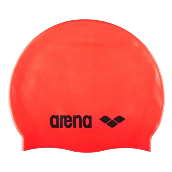 CZEPEK SILIKONOWY ARENA CLASSIC SILICONE 9166240 Arena czepek silikonowy Classic fluo red