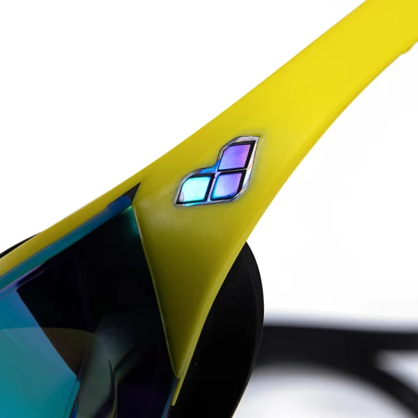 Arena okularki Cobra Edge Swipe Mirror Emerald Yel