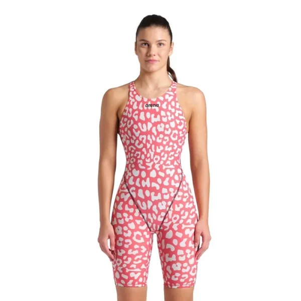 Arena Powerskin Next damski Leopard Geranium