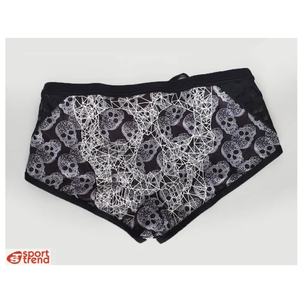 Arena CRAZY POP SKULLS LOW WAIST SHORT 003470500 4 Arena kąpielówki CRAZY POP SKULLS 75 cm