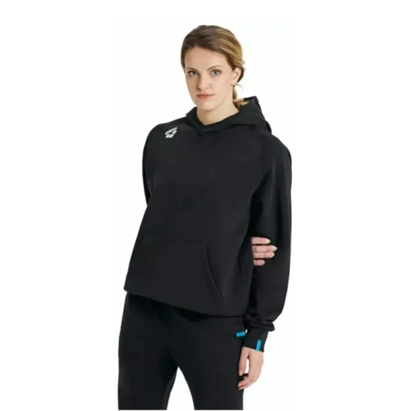 Arena bluza team hooded sweat panel L Czarna 004904500 2 Arena bluza team hooded sweat panel Czarna