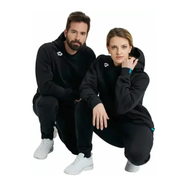 Arena bluza team hooded sweat panel L Czarna 004904500 3 Arena bluza team hooded sweat panel Czarna