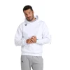 Arena bluza team hooded sweat panel biała