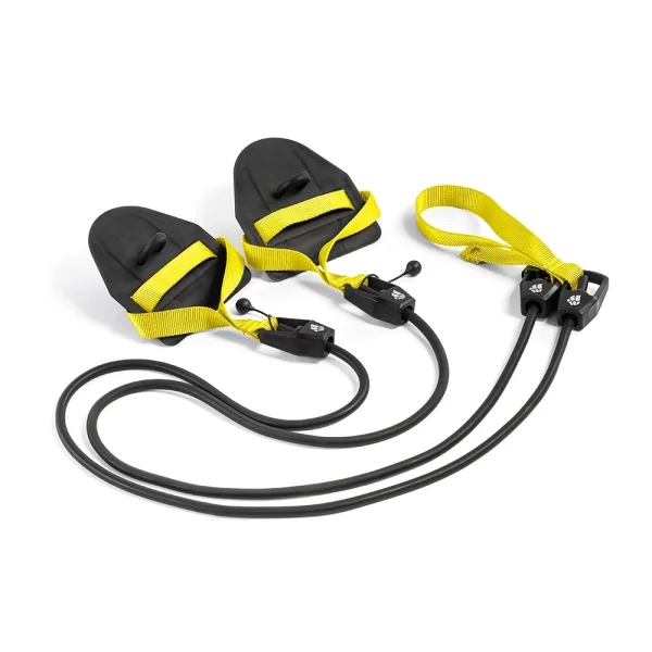 Guma z uchwytami w kształcie wiosełek do treninguwytrzymałościowego na sucho M077103 1 MAD WAVE DRY TRAINING guma z wiosełkami