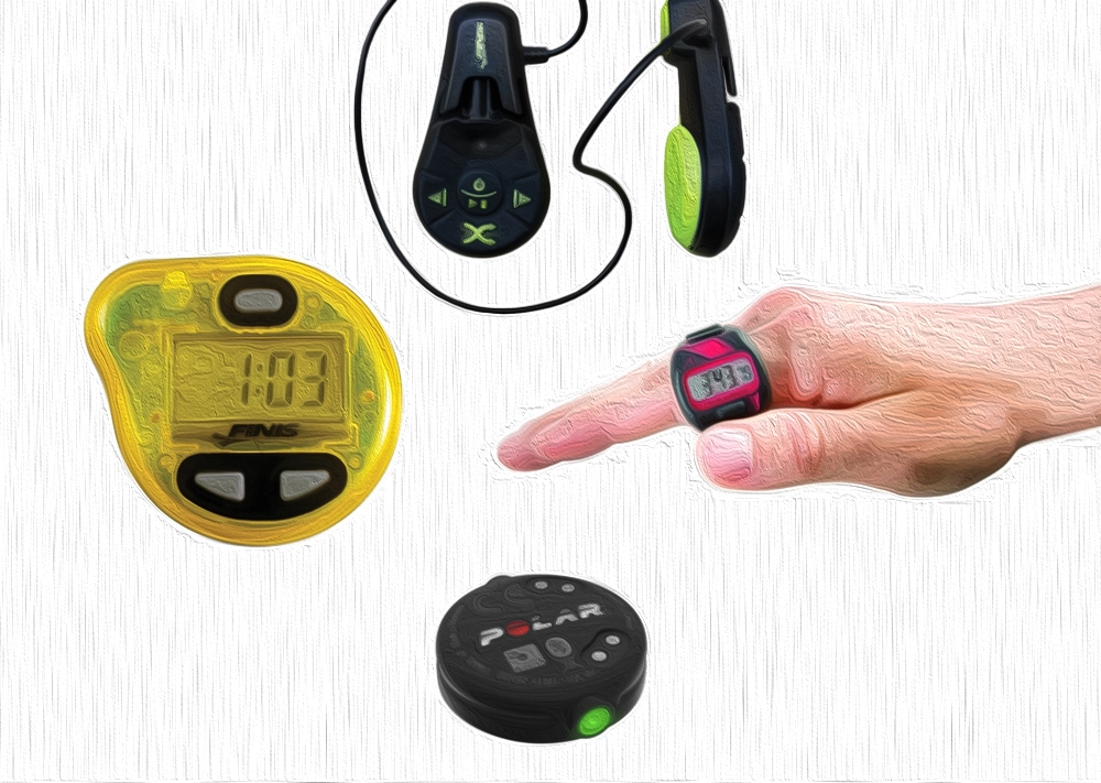 FINIS Odtwarzacz MP3 duo zielono/czarny
