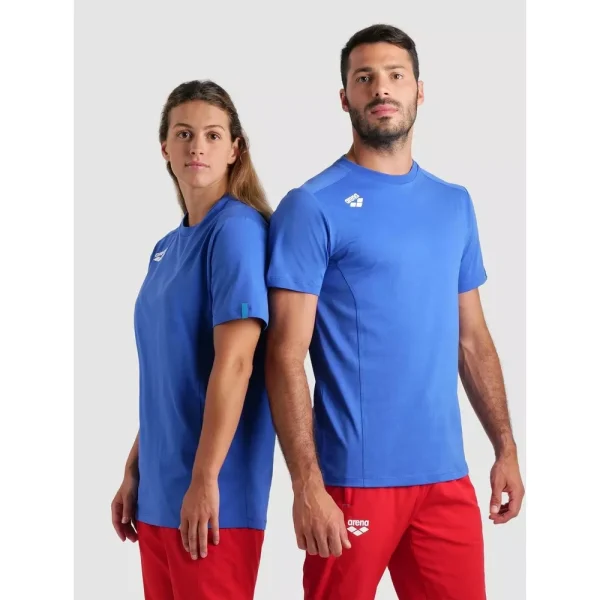 Arena T-Shirt Team Panel Royal