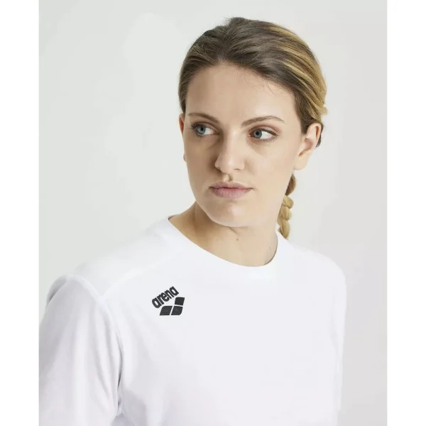 Arena T-Shirt Team Panel biały
