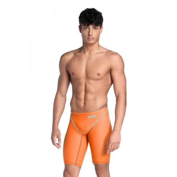 arena_powerskin_next_jammer_orange_teal_006351403_1 Arena Powerskin ST NEXT szorty Orange LE