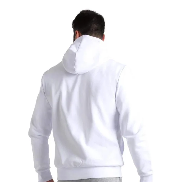 Arena bluza team hooded jacket panel Biała