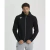 Arena bluza team hooded jacket panel Czarna