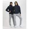 Arena bluza team hooded jacket panel Navy