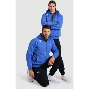 Arena bluza team hooded jacket panel Royal