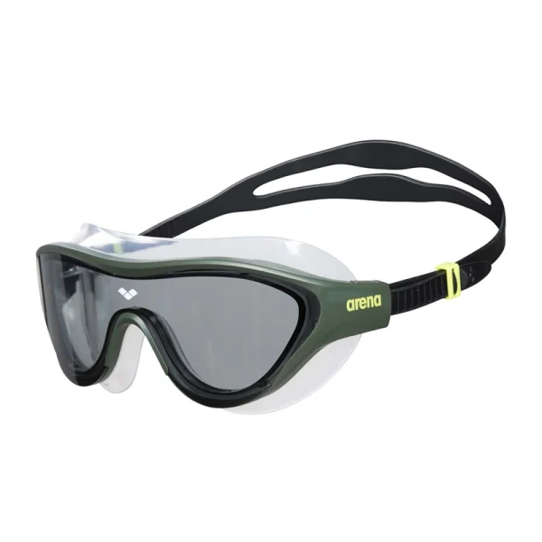 okulary_treningowe_arena_one_mask_green_smoke_003148104 Arena maska pływacka The One Mask Green Smoke