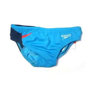 speedo_slipki_juniorskie_8025554417 Speedo slipy chłopięce Block blue 116 cm