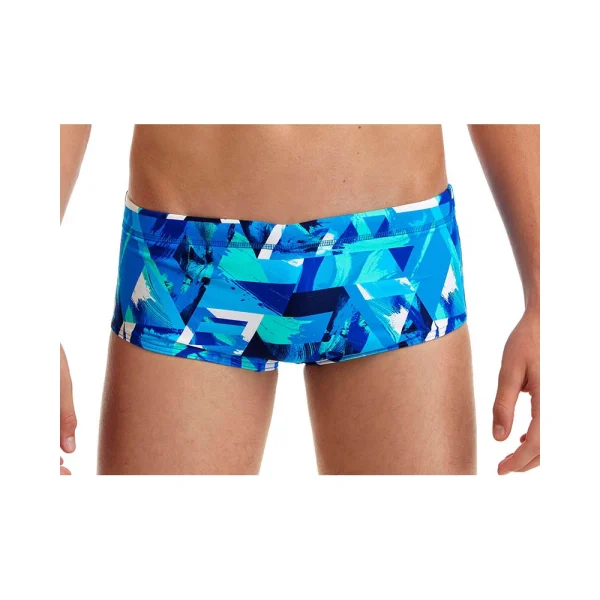 spodenki_plywackie_juniorskie_funky_trunks_bashed_blue_sporttrend_1 Funky Trunks kąpielówki chłopięce Bashed Blue 10
