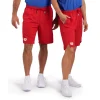 szorty_arena_unisex_team_bermuda_panel_red_004907400 Spodenki Arena Team Bermuda Panel Red
