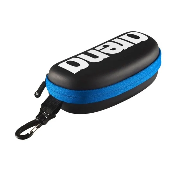 Arena etui do okularkow plywackich goggle case 1e048507 Arena etui na okulary Black White Royal