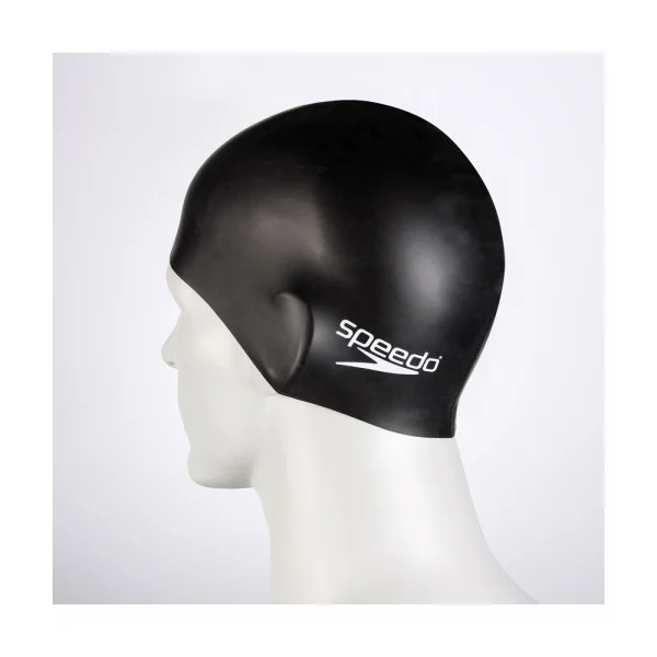 Speedo czepek bezszwowy Flat czarny