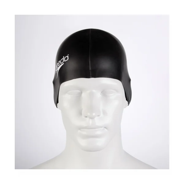 Speedo czepek bezszwowy Flat czarny