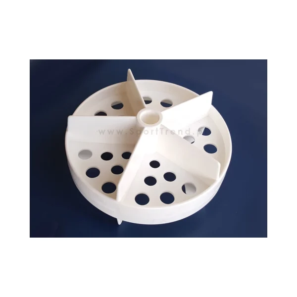 Krążek do liny basenowej 106 mm symetryczny white