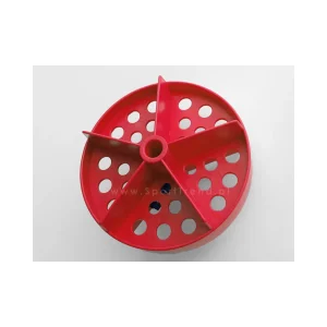 Krążek do liny basenowej 106 mm symetryczny red