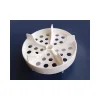 Krążek do liny basenowej 106 mm z wcięciem white