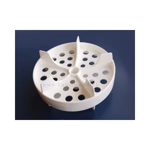 Krążek do liny basenowej 106 mm z wcięciem white