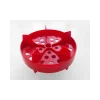 Krążek do liny basenowej 106 mm z wcięciem red