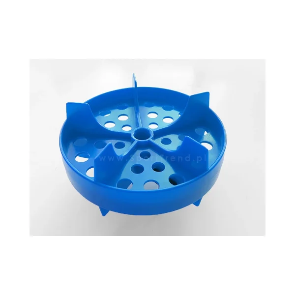 Krążek do liny basenowej 106 mm z wcięciem blue