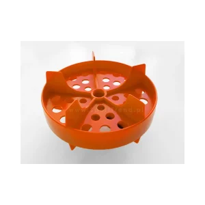 Krążek do liny basenowej 106 mm z wcięciem orange