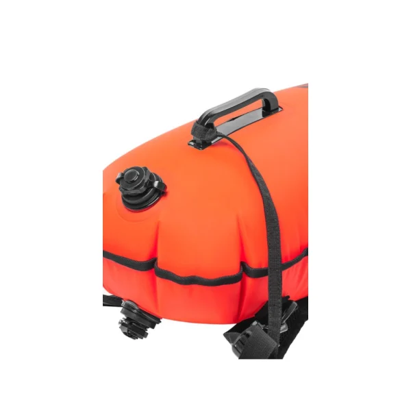 Boja asekuracyjna MAD WAVE DRYBAG orange
