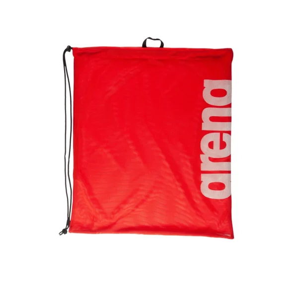 Arena worek mesh fluo red